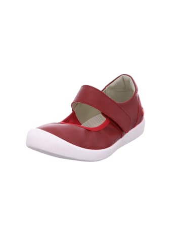 Schnürschuh in rot