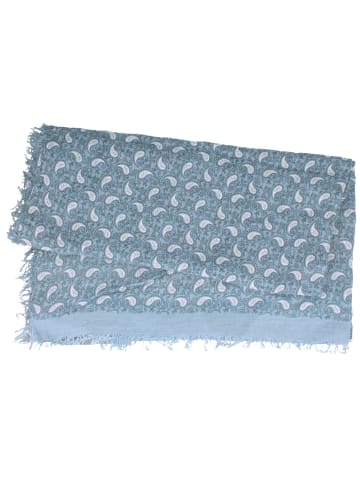 Schal in blau
