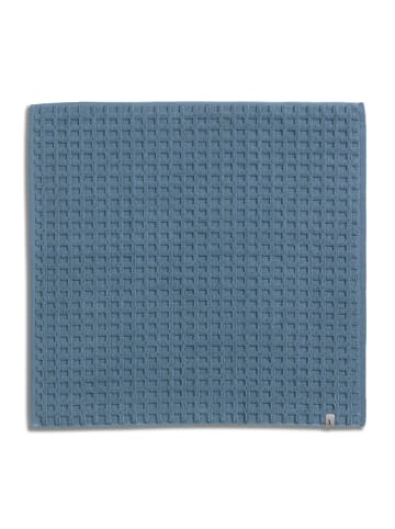 Badteppich Piquée 60x60 cm in steel blue