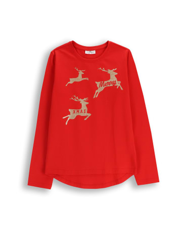 Langarmshirt Xmas in rot
