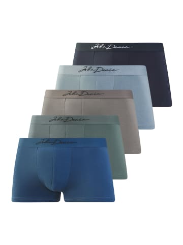Boxer in blau / salbei / graublau / navy