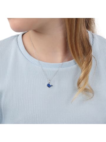 Kette mit Anhänger Silber 925, rhodiniert in Silber