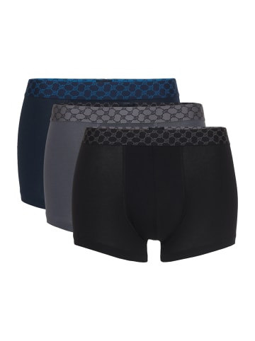 Boxer Everday in navy/grey/black