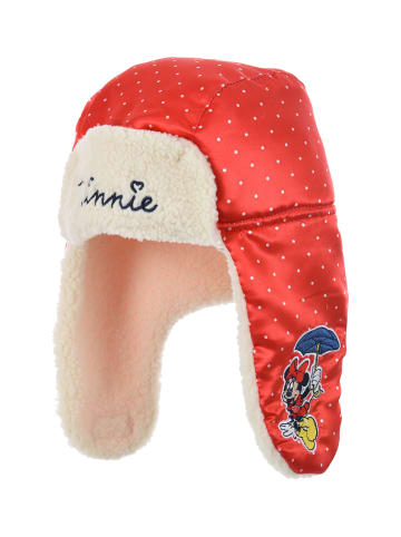 Wintermütze Piloten in Rot