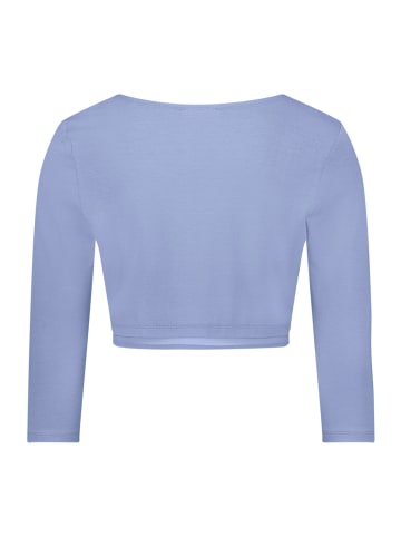 Bolero-Jacke figurbetont in Smoky Lavender