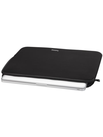 Laptop-Sleeve Neoprene, bis 40 cm (15,6"), Schwarz