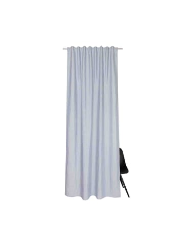 Blickdichter Schlaufenvorhang PIN STRIPE in Navy