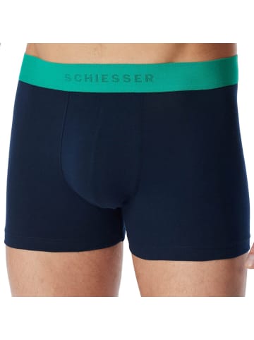 Boxershort 3er Pack in Blau/Schwarz/Grün
