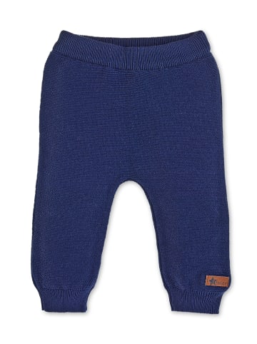 GOTS Strick-Hose in marineblau