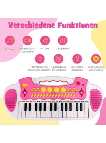 Keyboard 31 Tasten in Rosa
