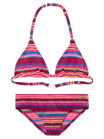 Triangel-Bikini in bordeaux