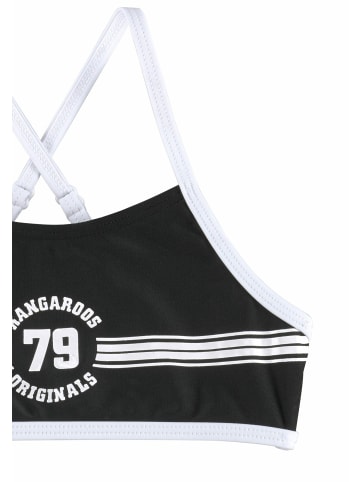 Bustier-Bikini in schwarz