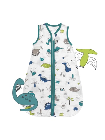 Musselin Babyschlafsack, 0.5 TOG in Petrol