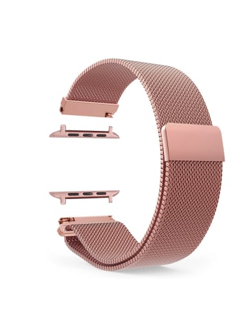 Kompatibles Armband für Apple Watch 42mm in Rosa