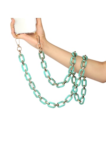 Telefonschmuck in Grün