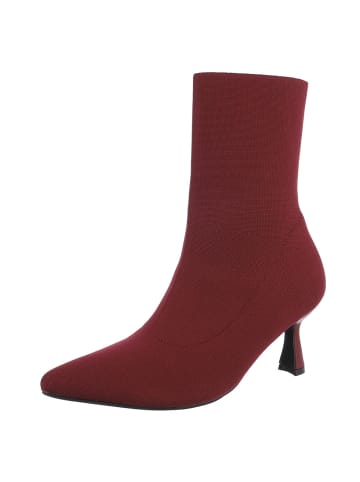 High Heel in Weinrot