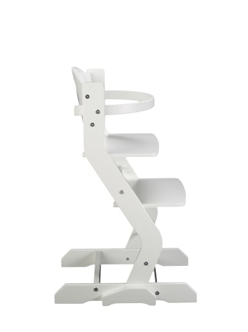 tiSsi® Hochstuhl Grundgestell und Bügel Buche WEISS