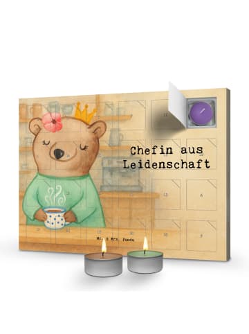 Adventskalender Chefin Leidenschaft Design mit ... in Weiß
