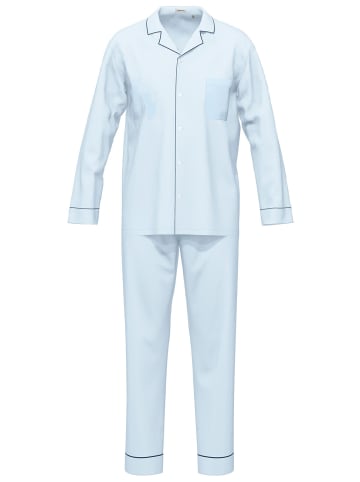 Pyjama Set lang in zen blue
