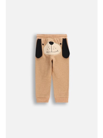 Gefütterte Jogginghosen in beige