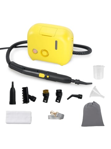 Dampfreiniger 1500W Aufheizzeit 10s in Gelb