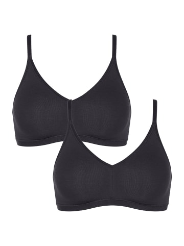 Bügelloser BH GO Daily Cotton Soft in Black