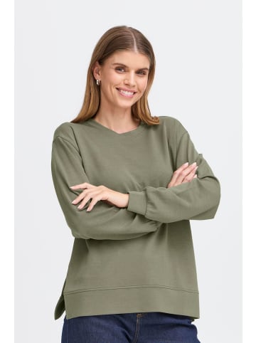 Sweatshirt FRAURORA Relaxed fit in Dusty Olive