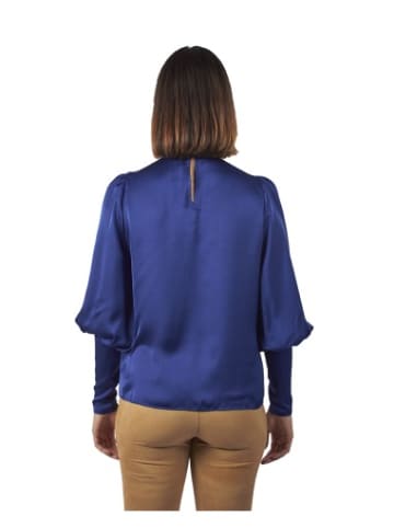 Bluse in Marine