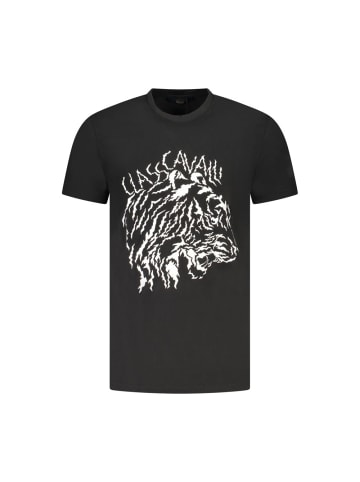 Schwarz Weiß Baumwolle Herren T-Shirt