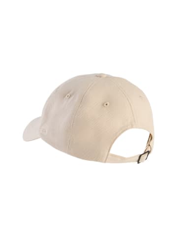 Cap aus reiner Baumwolle in Sand