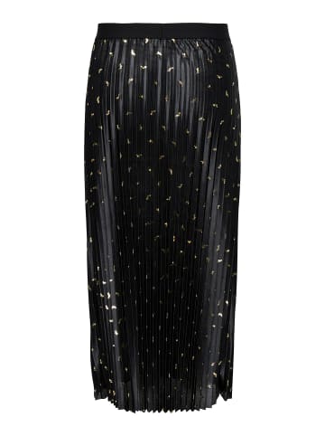 Plissierter Rock in Black