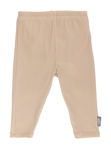 Bade-Leggings Rippe in beige