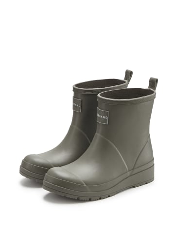 Gummistiefelette in olivgrün