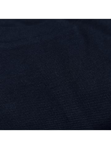 T-Shirt Piquet in Dunkelblau