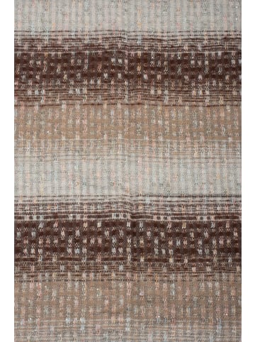 Schal in Braun-Beige-Hellgrau