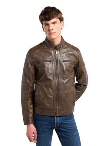 Lederjacke Greer in Braun