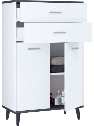 Badschrank Landos Weiß 60 x 28 cm