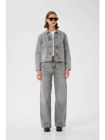 Jeansjacke NanasIW Lockere Passform in Lgt.Grey Wash Denim