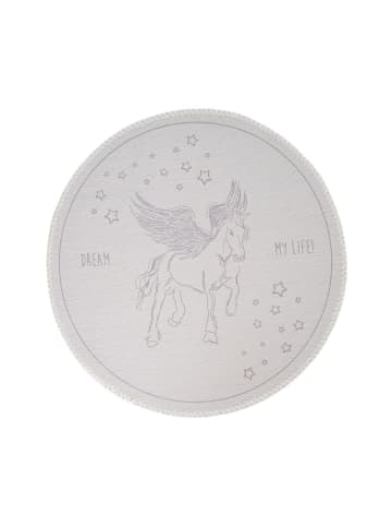 Flachgewebe Teppich Bambi 225 in Grau