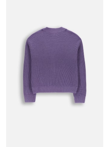 Strickjacke in violett