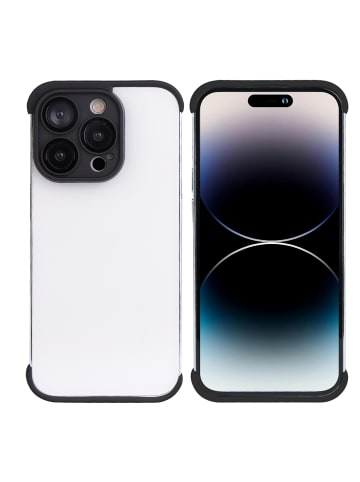 Selbstklebende Hülle iPhone 14 Pro in Schwarz