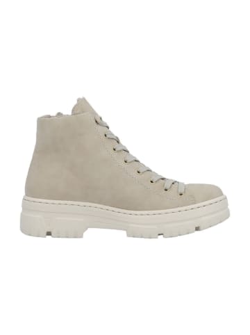 Schnürboots in Beige
