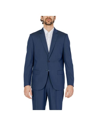 Blau Polyester Blazer
