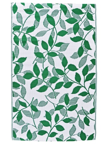 Outdoor Teppich 120x180cm In- & Outdoor in Blatt Grün