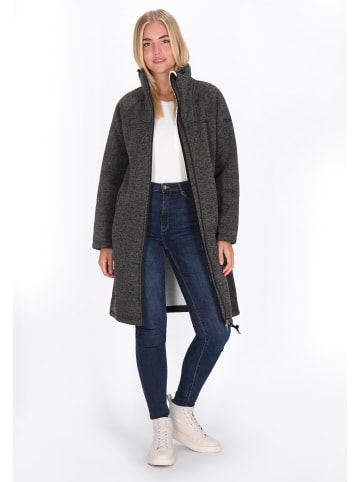 Women Jacket in dark grey melange