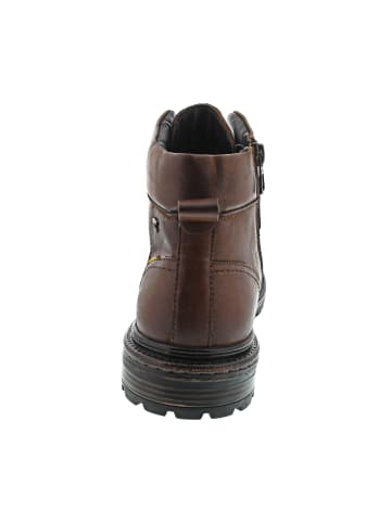 Schnürstiefel Braun