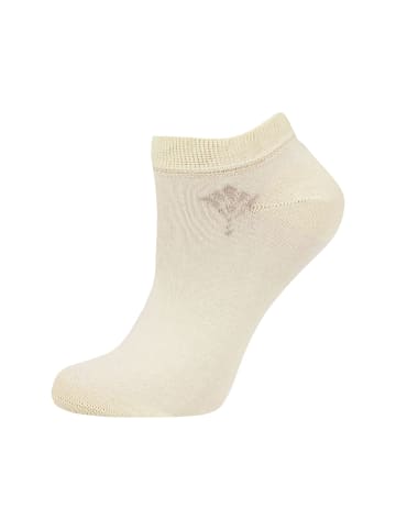 Sneakersocken 4er Pack transparent yellow