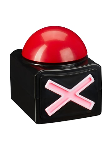 Buzzer in Rot/ Schwarz