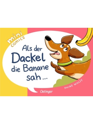 Buch - Mini Comics. Als der Dackel die Banane sah ...
