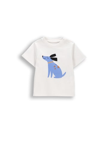 T-shirt mit kurzen Ärmeln in weiß